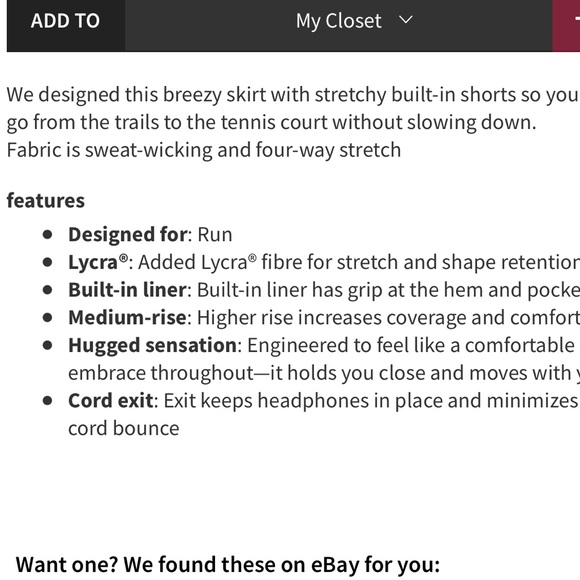 Lululemon Skort Lost in Pace Skirt Dark Forest Green - Picture 8 of 9